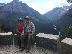 Ruth, Dan Dorrough; Going to the Sun Road; West Glacier National Park, MT