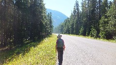 Ruth Bennett McDougal Dorrough; Glacier National Park, MT