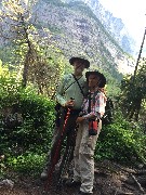 Dan, Ruth Bennett McDougal Dorrough; Glacier National Park; Avalanche Trail, MT