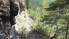 Ruth Bennett McDougal Dorrough; Glacier National Park, MT