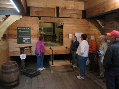 Ruth Bennett McDougal Dorrough; Robert Peterson; Trips; Adirondacks; Black River Canal Museum; reconstructed canal boat