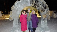 Sarah Derry; Ben Dorrough; Ruth Bennett McDougal Dorrough; Ice Art; Fairbanks AK
