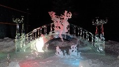 Ice Art; Fairbanks AK