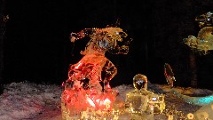 Ice Art; Fairbanks AK