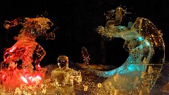 Ice Art; Fairbanks AK
