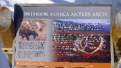 Antler Arch; Morris Thompson Visitor s Venter; Fairbanks AK