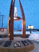 Legacy Cauldron; Arctic Winter Games; Carlson Center; Fairbanks AK