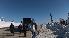 John (bu driver); Kathleen Leitgeb; Alice; Cheryl Thorley; Fairbanks to Coldfoot AK