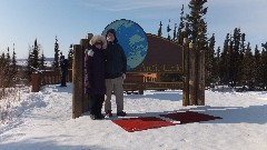 Dan, Ruth Bennett McDougal Dorrough; Fairbanks to Coldfoot