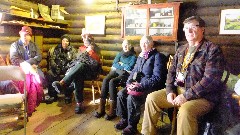 Kay Overbay; Phyllis, Gary Hergenraderl Alice; Janet Bias; Norm Overbay; Wiseman AK