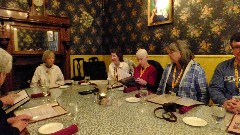 Sheyy Lewis; Cheryl Thorley; Janet Bias; Kay Overbay; Norm Overbay; Graduation Dinner