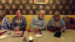 Norm Overbay; Steve, Kathleen Leitgeb; Graduation Dinner