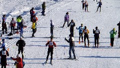 Sonot Kkaazoot Ski Race; Chena River; Fairbanks AK