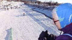 Sonot Kkaazoot Ski Race; Chena River; Fairbanks AK