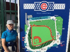 Ruth Bennett McDougal Dorrough; Cubs Park; Mesa, AZ