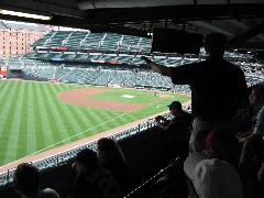 Camden Yards Ballpark Baltimore MD;