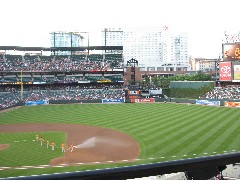 Camden Yards Ballpark Baltimore MD