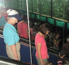 Ruth Bennett McDougal Dorrough; Katherine (Kat) McDougal McCandless; aquarium Baltimore MD