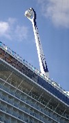 Anthem of the Seas; Observation pole; Royal Navy Dockyard; Bermuda,