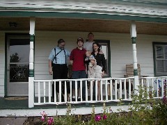 Dan Dorrough; Ben Dorrough; Chris Wheeler; Katherine (Kat) McDougal Wheeler McCandless; Jacob Wheeler; Trips Catskills house we rented