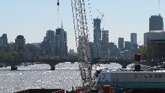 London; Golden Jubilee Bridges