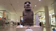 Easter Island statue; London; Brittish Museum