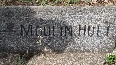 sign Moulin Huet; Channel Islands; Guernsey