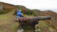 Sue Paterson; Ruth Bennett McDougal Dorrough; artillery gun emplacement