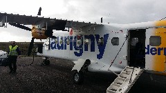 Aurigney plane; Channel Islands; Alderney