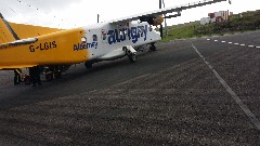 Aurigney plane; Channel Islands; Alderney