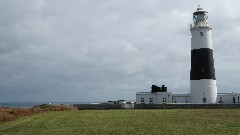 Channel Islands; Alderney; Quesnard Lighthouse