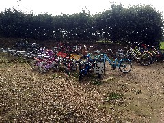 bicycles; Channel Islands; Sark School; Sark