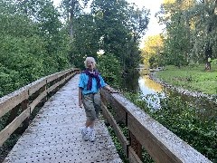 Ruth Bennett McDougal Dorrough; Creek Walk; Chittenango, NY