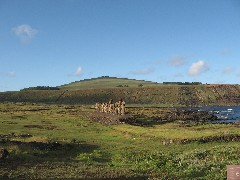 Easter Island; Ahu Tongariki