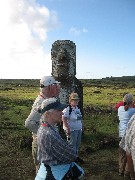 Ruth Bennett McDougal Dorrough; Stephen Bentley; Sascha Lin; Easter Island; Ahu Tongariki