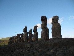 Easter Island; Ahu Tongariki