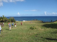 Parque Nacional; Tahai; Easter Island;