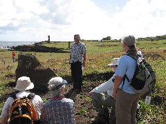 Ron Wise; Ruth Bennett McDougal Dorrough; Sergio Rapu; Dale Anderson; Brigid Mulloy; Trips; Easter Island