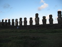 Easter Island; Moai