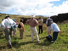 Easter Island; Ahu Te Pito Kura
