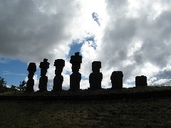 Easter Island; Anakena Beach