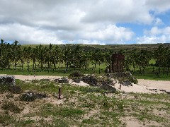 Easter Island; Anakena Beach