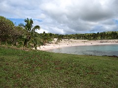 Easter Island; Anakena Beach