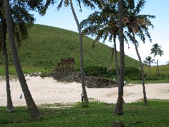 Easter Island; Anakena Beach