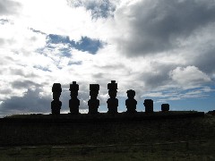 Easter Island; Anakena Beach