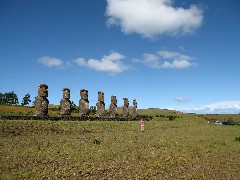 Brigid Mulloy; Easter Island; Ahu Akivi