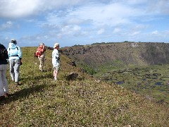 Easter Island; Rano Kau crater