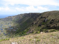 Easter Island; Rano Kau crater