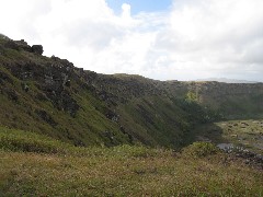 Easter Island; Rano Kau crater