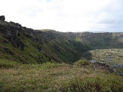 Easter Island; Rano Kau crater